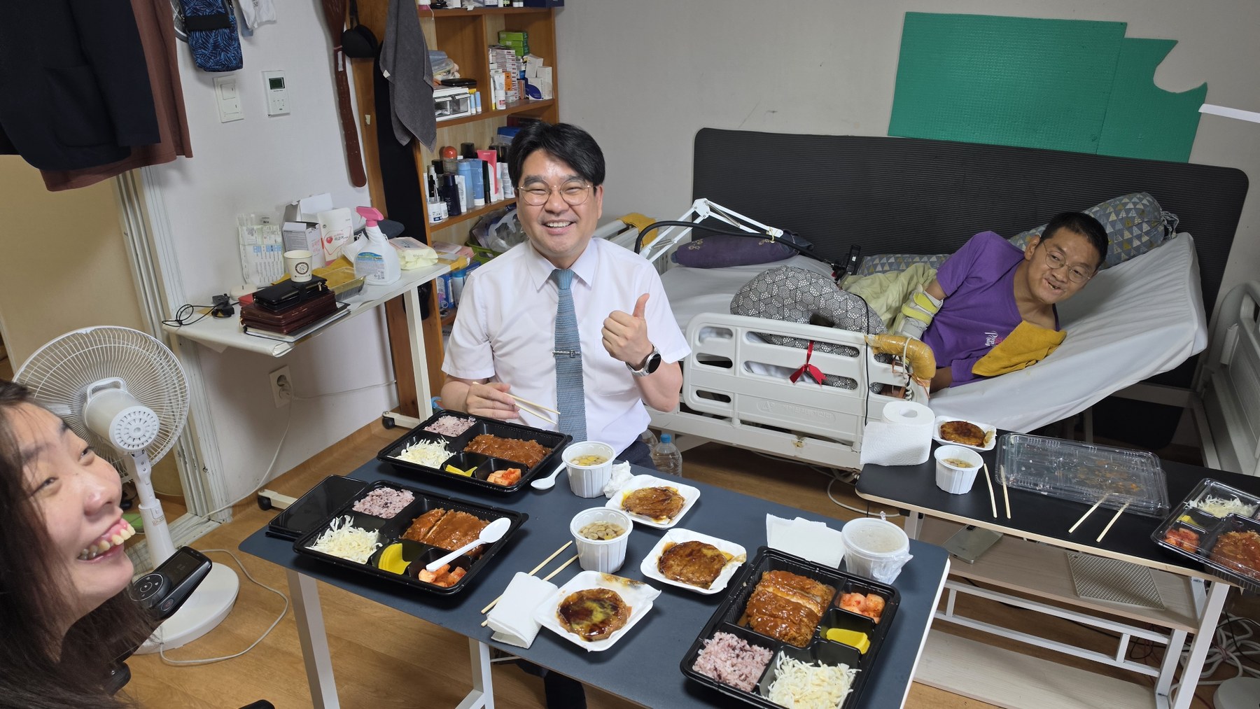 박승완 권사 가정 심방