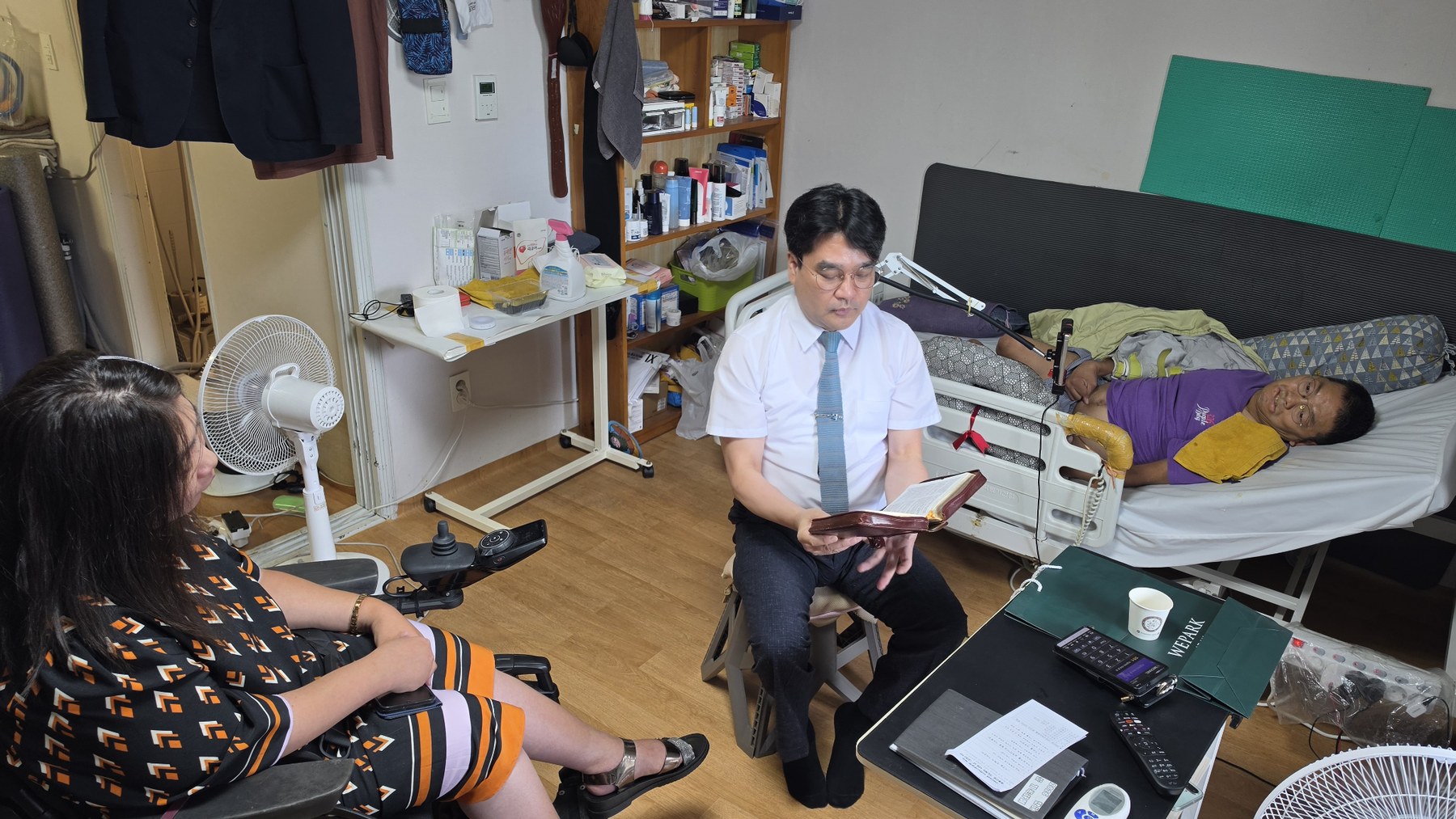 박승완 권사 가정 심방 사진 4